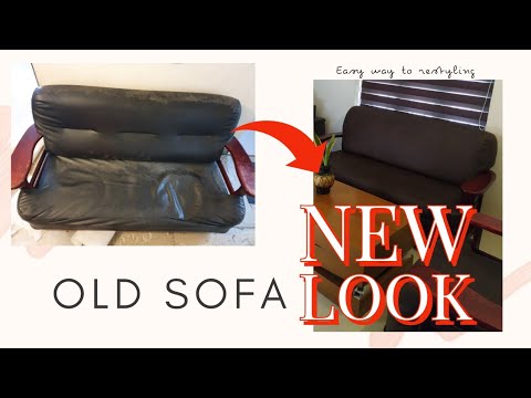 Old 🛋sofa repair at home \\ DIY sofa repair |creative hub - YouTube