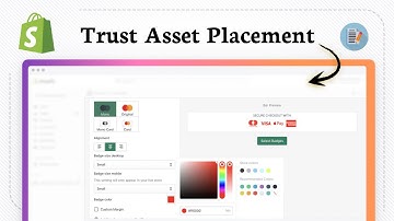 How to use Trust Badges Bear Shopify app (Asset Integration)