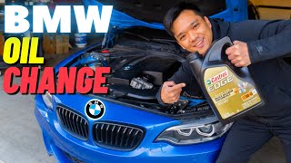 BMW N55 Oil Change | m235i f22 Oil Change | 2 series Oil Change