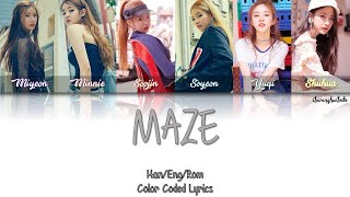 (G)I-DLE – MAZE [Color Coded Han|Rom|Eng]