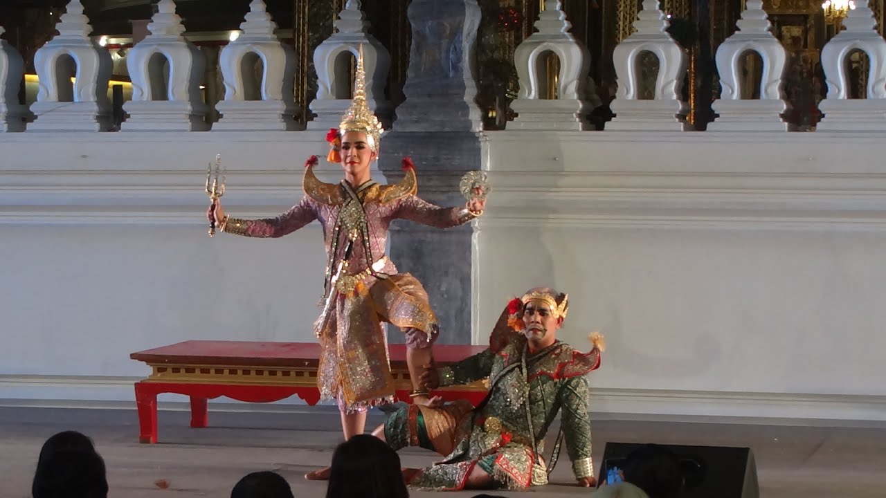 โขนชุดรามาวตาร องก์ที่ ๑ - นารายณ์ปราบนนทุก งานสมโภช ๑๕๐ ปีวัดราชบพิธสถิตมหาสีมาราม