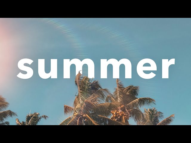 🌴 Upbeat Summer Free No Copyright Happy Intro Travel Vlog Background Music | Last Summer by Aylex class=