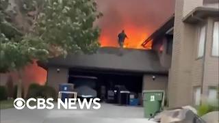 Spokane wildfires force thousands to evacuate, blazes 0% contained