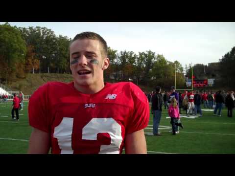 Post-Game Interview w/SJU Junior Linebacker John S...