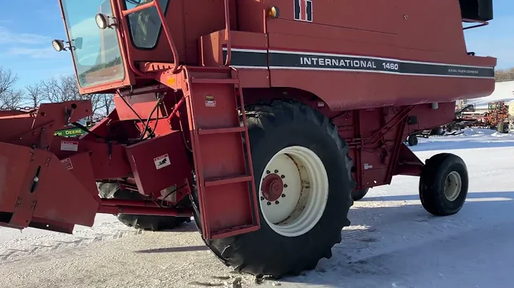 IH 1460 AF SP Combine, S/N U009904, K93, Selling Apr 1/25 @ www.fraserauction.com