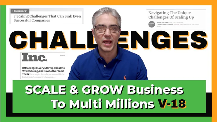 IntroV-18 CHALLENGES | How To Scale And Grow Your Business
