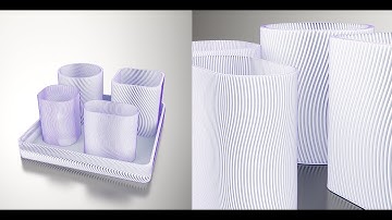 PARAMETRIC PEN HOLDER WITH GRASSHOPPER DOWNLOAD FREE PARAMETER