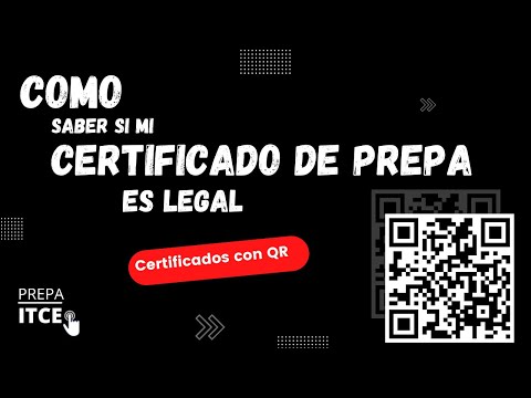 Como saber si mi certificado de prepa es legal  | ITCE ??