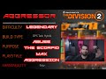 LEGENDARY BEAST: The Aggressor BUILD GUIDE | Division 2