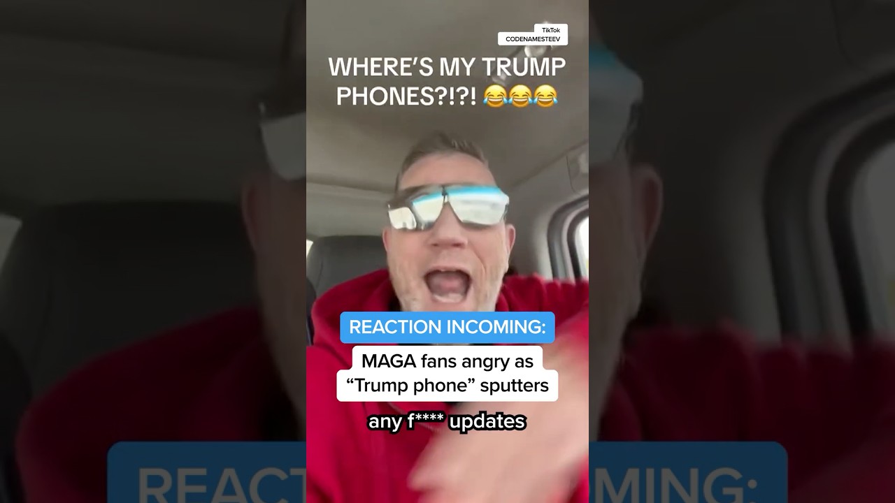 Reaction incoming: maga fans angry as 'trump phone' sputters