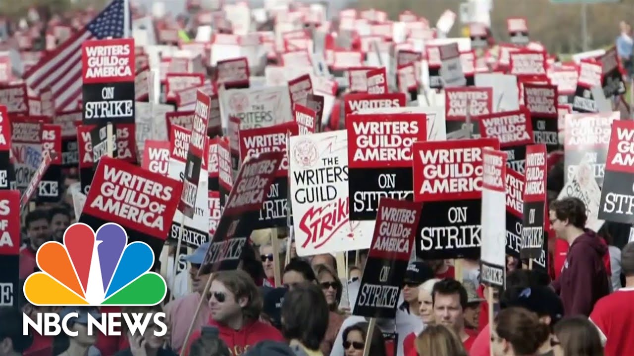 Writers’ strike brings movie and TV productions to a standstill Writers’ strike brings movie and TV productions to a standstill