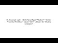 WPF Interview Questions and Answers (Beginner to Advanced)