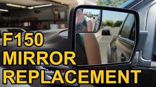 Ford F-150 Heated and Auto Dimming Mirror Glass Replacement 2009-2014