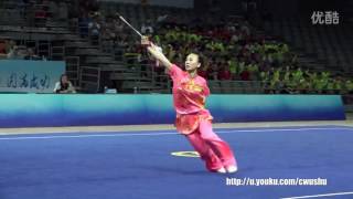 2016 China wushu championship(female)JianShu, Han wencon 1st place