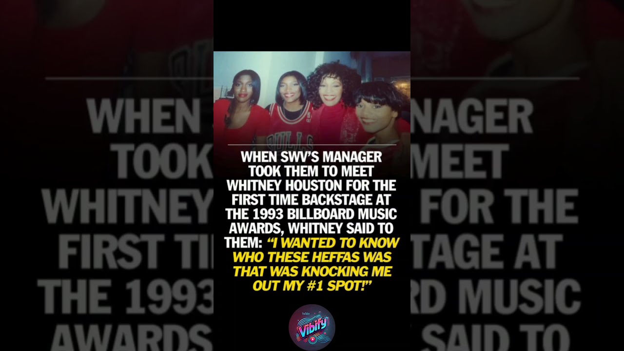 I Wanted To Know These Heffas Was That Knocking Me Out My 1 Spot Whitneyhoustonlive