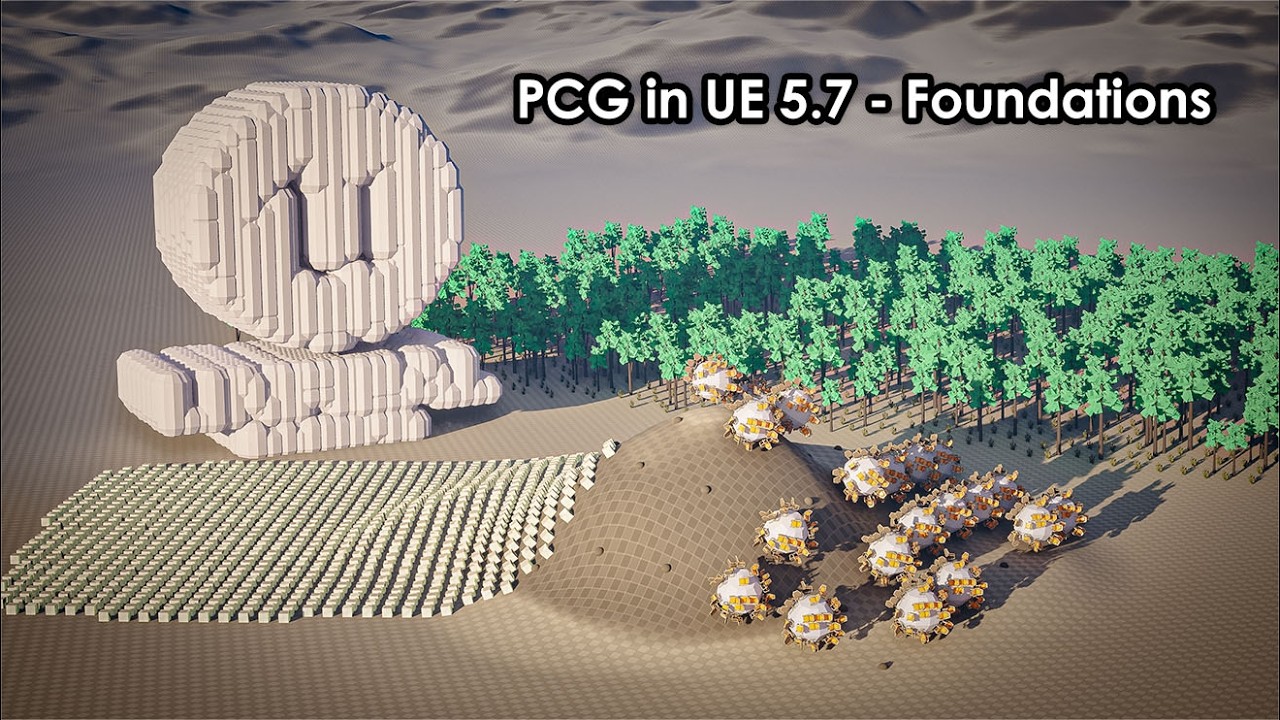 Procedural Content Generation in Unreal Engine 5.7 - Foundations - YouTube