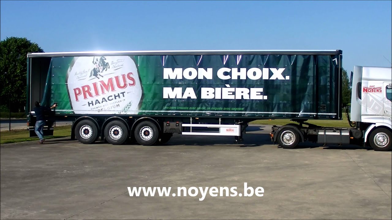 HO Camion Semi remorque à bâche rideau Iveco S-Way camion Wandt