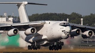 ILYUSHIN IL-76 MIDNIGHT Departure with INCREDIBLE SOUND