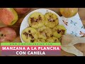 MANZANA  A LA PLANCHA CON CANELA | Tostadas de manzana | Manzana con canela