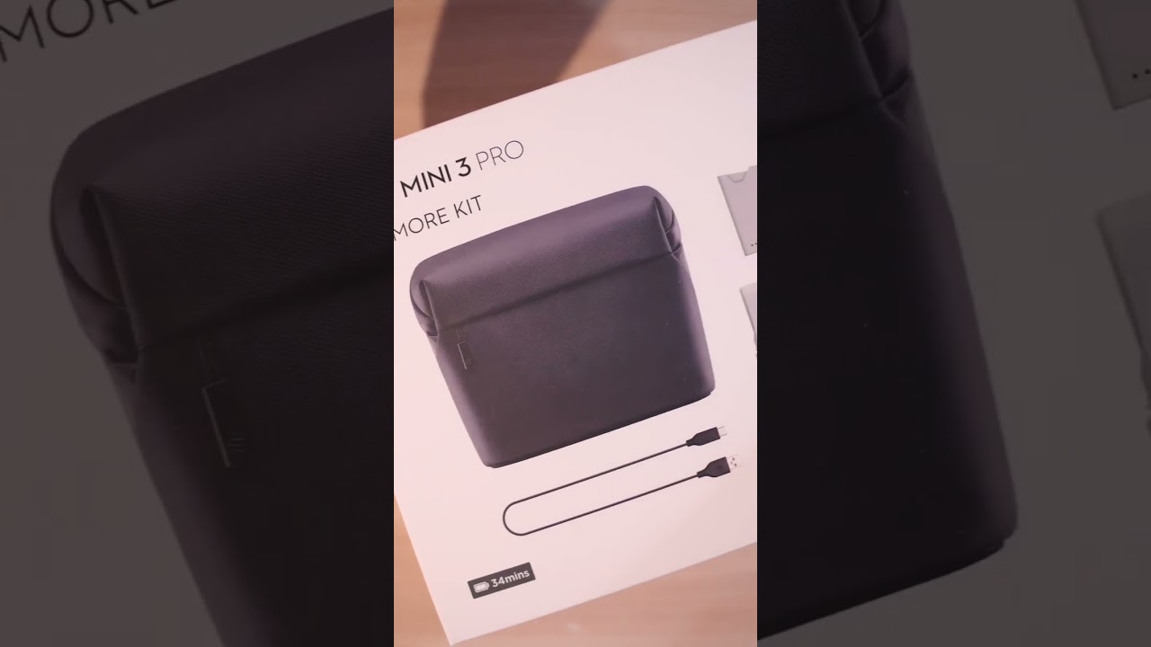 DJI FLY MORE KIT UNBOXING ASMR 