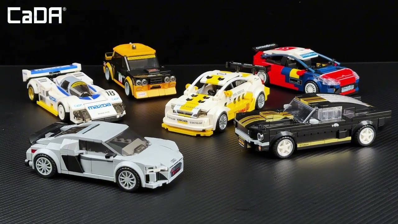 Shelby Mustang GT350-H | CaDA Bricks