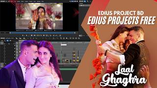Laal Ghaghra - Full Video  Good Newwz - Edius Project BD