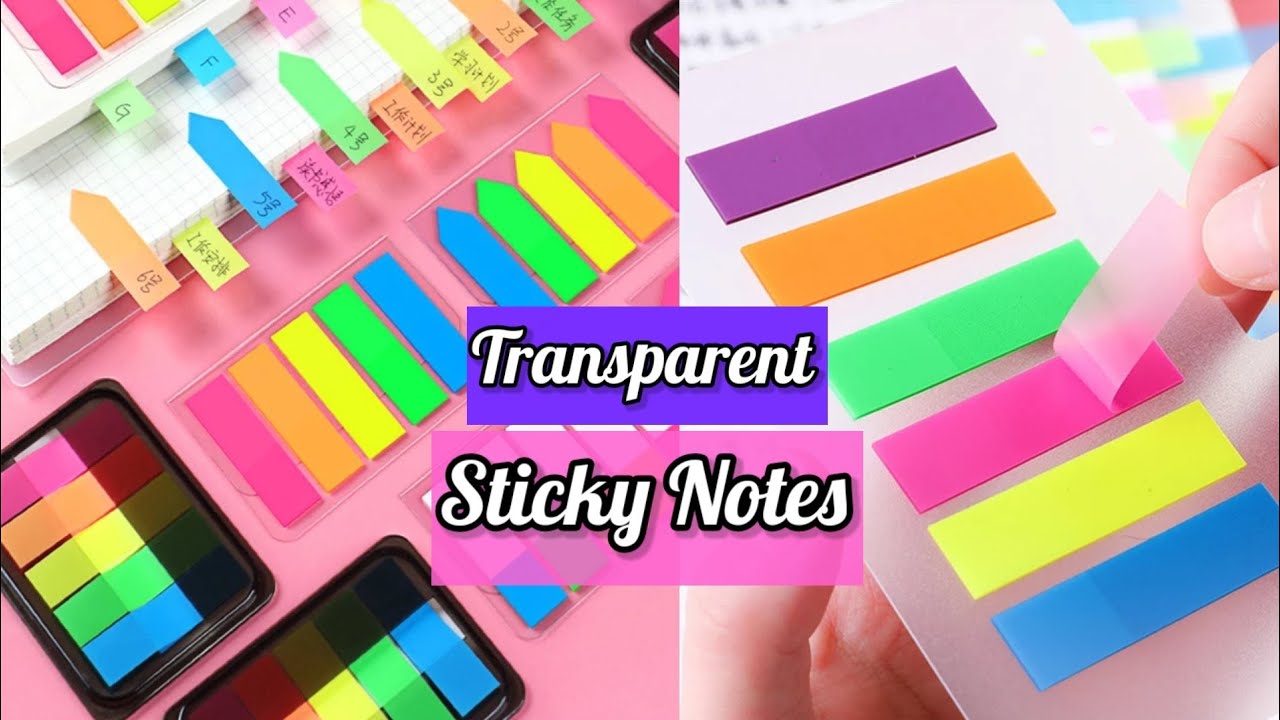 How to make sticky notes (without double sided tape) at your home