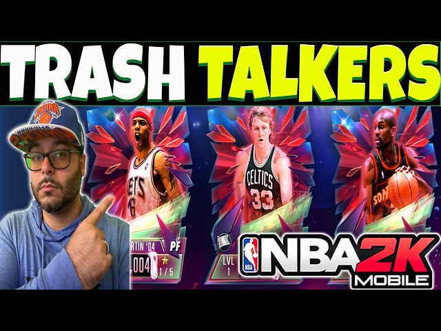 Sneak peek OG cards for Trash Talkers theme!! : r/NBA2KMOBILE_