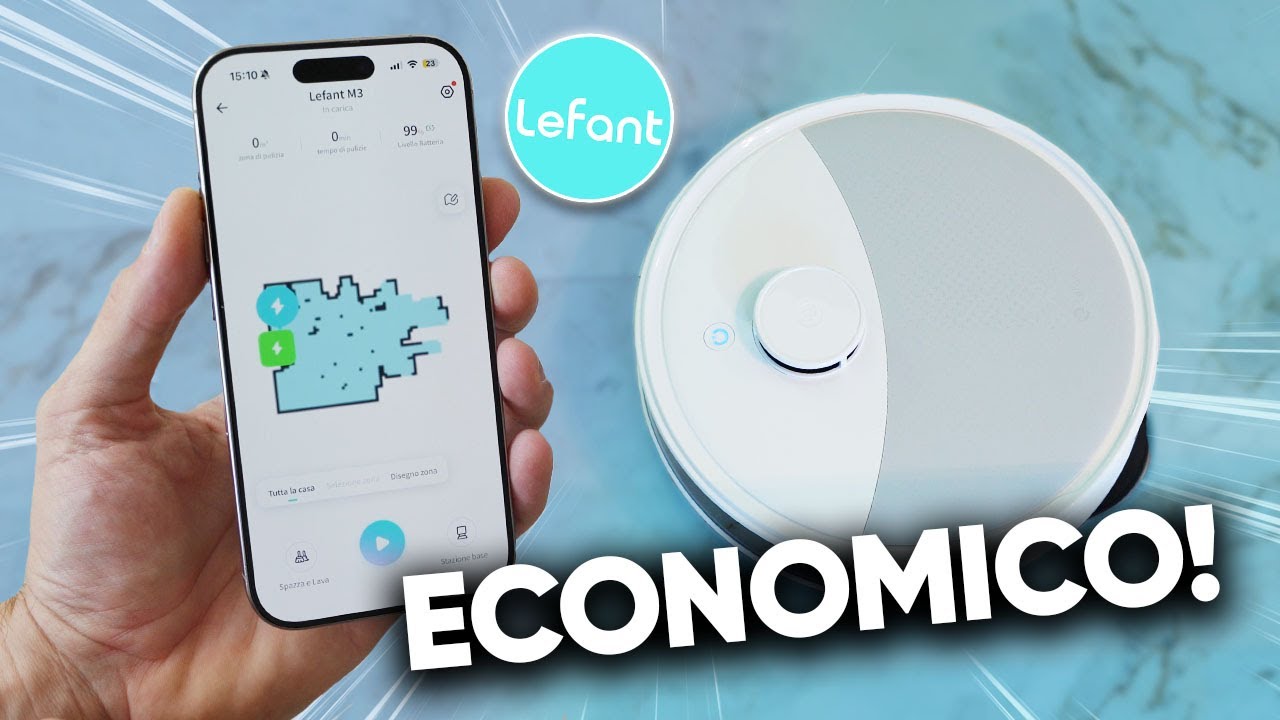 LEFANT M3: il robot ECONOMICO che HA TUTTO! - Recensione