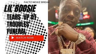 Boosie gets emotional at Trouble’s funeral #lilboosie #trouble #factznewz