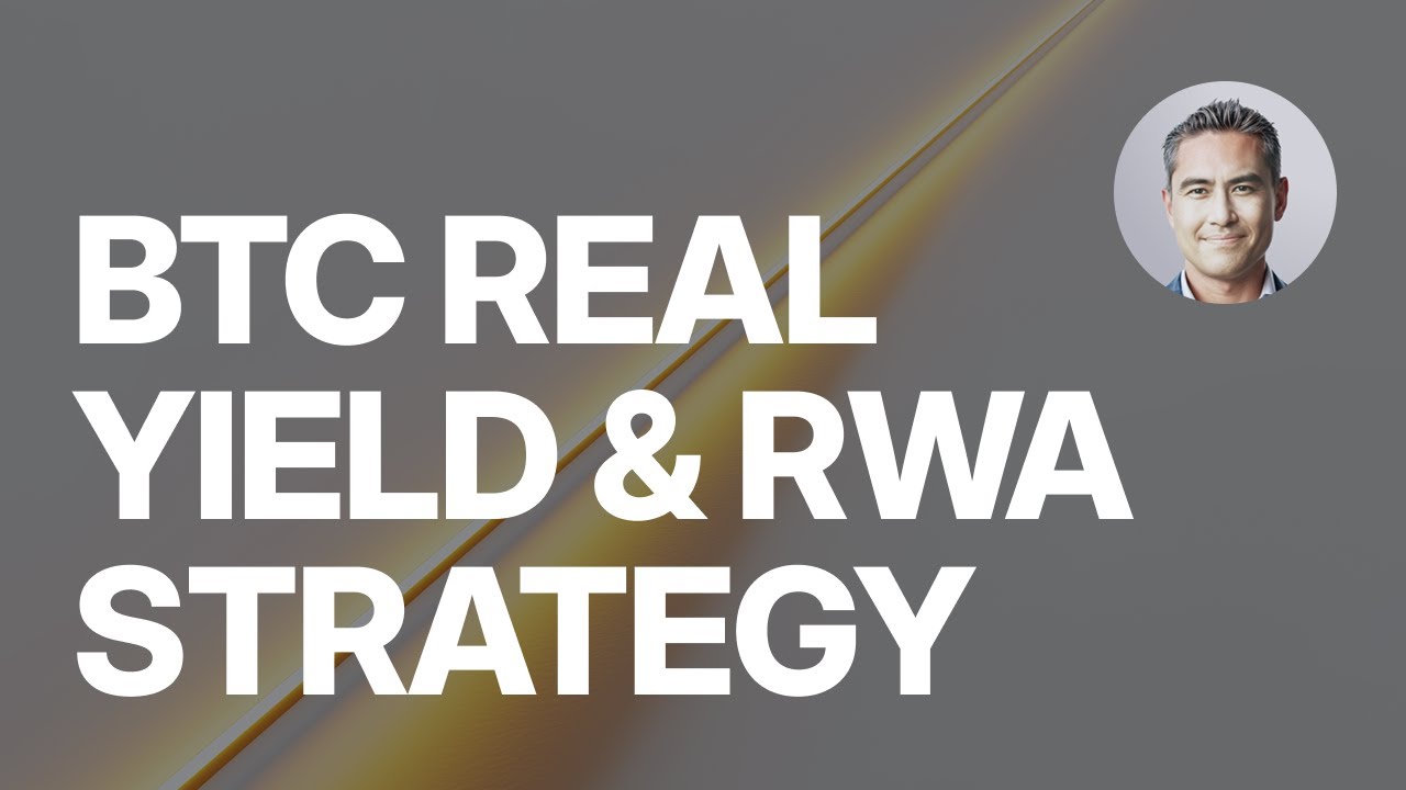 BTC Real Yield & RWA Strategy with IXS CEO Julian Kwan