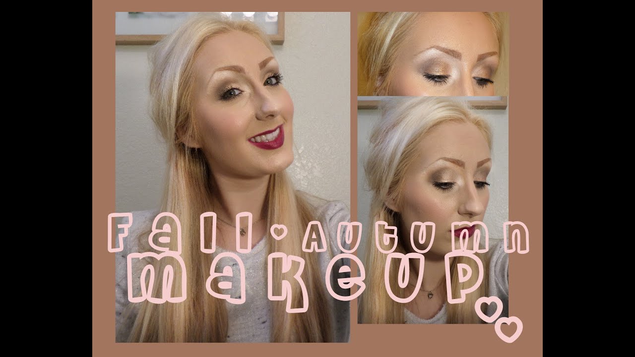 Fall/Autumn makeup routine 2013