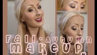 Fall/Autumn makeup routine 2013