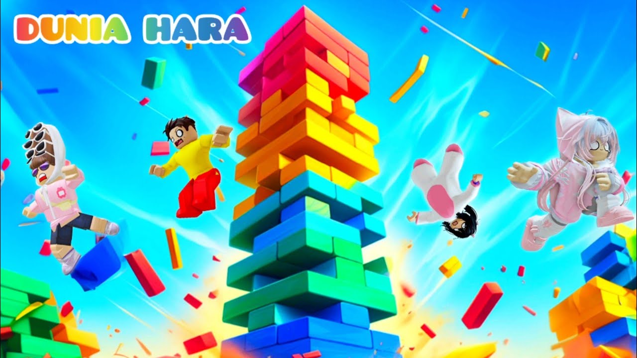 Yuta Lempar Mobil Jatuhin Balok 🚗🤣 | TomTom Baby Hara Celine Jatuh-Jatuh 🤣☄️🪂 | DUNIA HARA