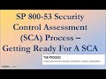 Security control assessment sca process overview