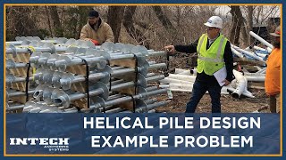Helical Pile Design Example Problem