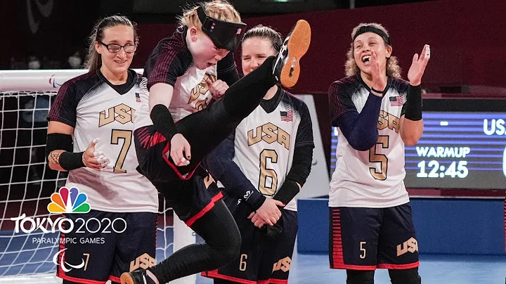 Mason's birthday hat trick leads USA past RPC in goalball quarters | NBC Sports