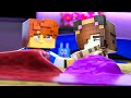 SLEEPOVER with my GIRLFRIEND... || Minecraft Academy