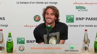 Tennis - Roland-Garros 2024 - Stefanos Tsitsipas : “Paula Badosa, we understand each other well...”