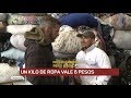 Martin Ciccioli investigó cómo es la venta de "Ropa por kilo"