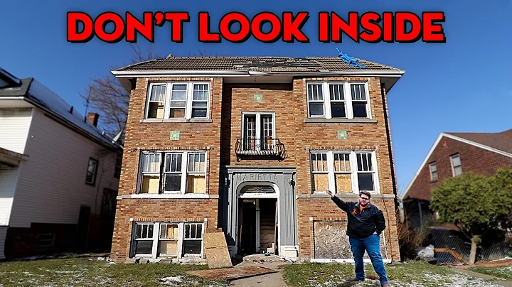 Inside a $50,000 Abandoned Detroit Apartment Building