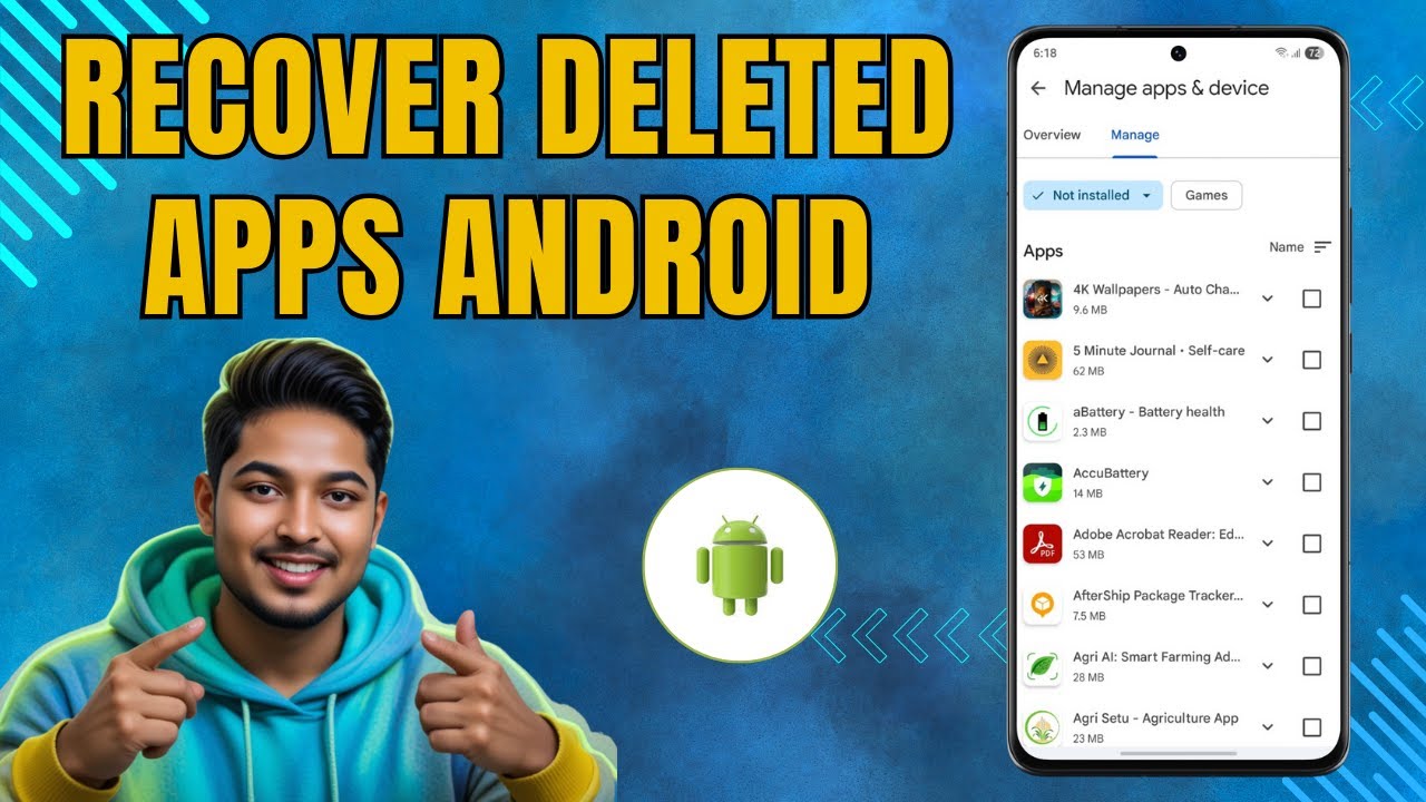 Как восстановить удаленные приложения на Android | Простое руководство по переустановке (2026)