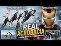 “Este peligroso truco de Iron Man 3 fue realizado sin CGI [era real].” 🎬