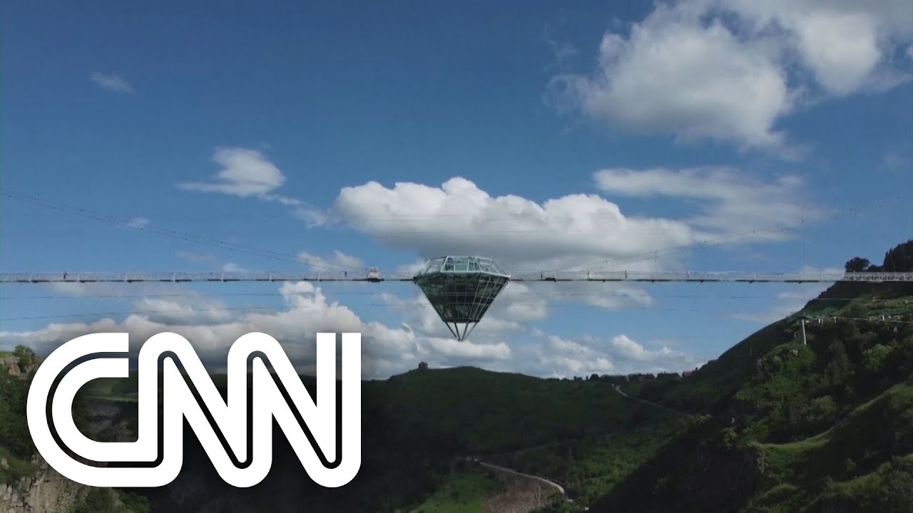 Ponte na Geórgia tem estrutura em forma de diamante | EXPRESSO CNN
