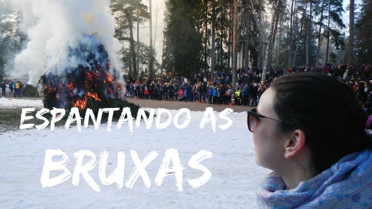 FINLÂNDIA | TRADIÇÃO DE PÁSCOA | FOGUEIRA PARA ESPANTAR AS BRUXAS