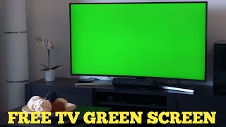 FREE TV GREEN SCREEN #2 || NO COPYRIGHT