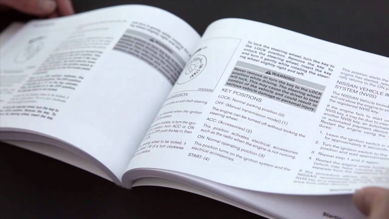 2016 Nissan Maxima - Owner's Manual - YouTube