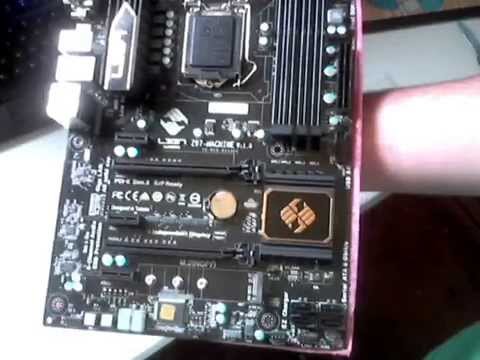 L337 Z97 Machine ATX Motherboard Unboxing and Overview