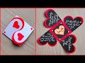 Valentines day card making ideas / Easy and beautiful card for valentines day/Valentine special card