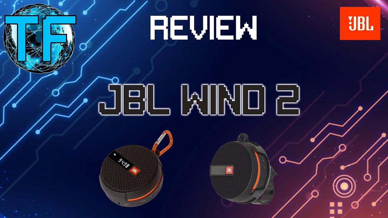 Parlante JBL Inalámbrico Bluetooth Radio FM Wind 3 5W Negr